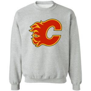 Calgary Flames Ice hockey Crewneck Pullover Sweatshirt