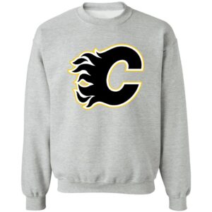 Calgary Flames Ice hockey Crewneck Pullover Sweatshirt