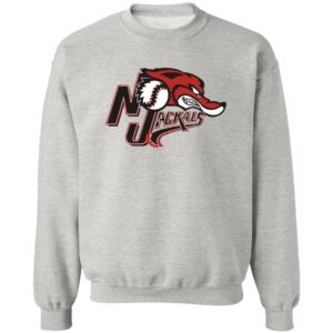 New Jersey Jackals Baseball  Crewneck Pullover Sweatshirt