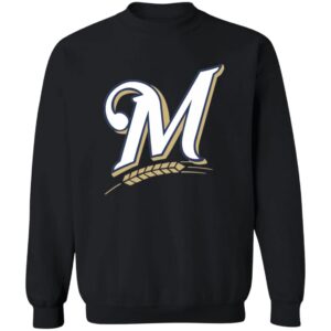 Milwaukee Brewers Baseball Crewneck Pullover Sweatshirt