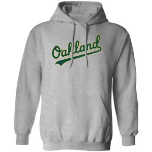 Oakland Athletics Baseball Unisex Pullover Hoodie
