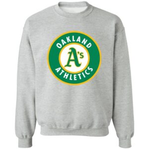 Oakland Athletics Baseball Crewneck Pullover Sweatshirt
