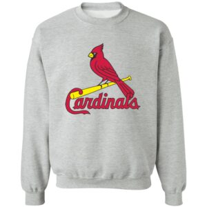 St. Louis Cardinals Baseball  Crewneck Pullover Sweatshirt