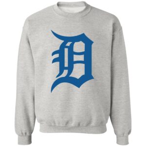 Detroit Tigers Baseball Crewneck Pullover Sweatshirt