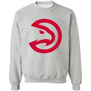 Atlanta Hawks Basketball  Crewneck Pullover Sweatshirt
