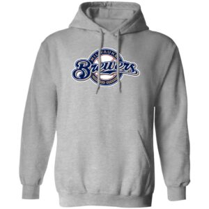 Milwaukee Brewers Baseball Unisex Pullover Hoodie