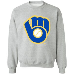 Milwaukee Brewers Baseball Crewneck Pullover Sweatshirt