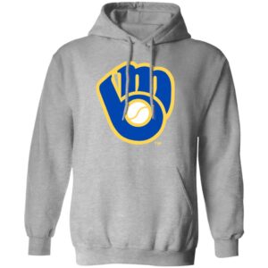 Milwaukee Brewers Baseball Unisex Pullover Hoodie