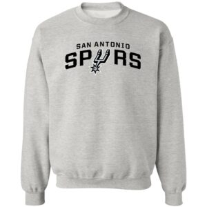 San Antonio Spurs Basketball  Crewneck Pullover Sweatshirt