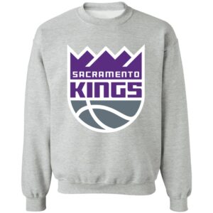 Sacramento Kings Basketball  Crewneck Pullover Sweatshirt
