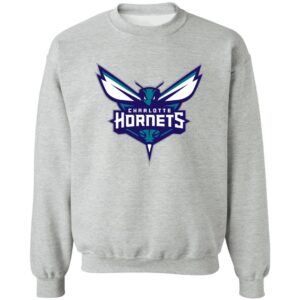 Charlotte Hornets Basketball  Crewneck Pullover Sweatshirt