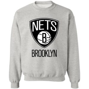 Brooklyn Nets Basketball Crewneck Pullover Sweatshirt