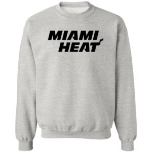 Miami Heat Basketball  Crewneck Pullover Sweatshirt