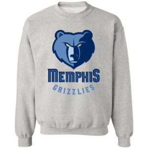 Memphis Grizzlies Basketball  Crewneck Pullover Sweatshirt