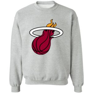 Miami Heat Basketball  Crewneck Pullover Sweatshirt