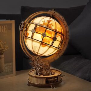 Globe 3D Wooden 180PCS Model Building Block Kits